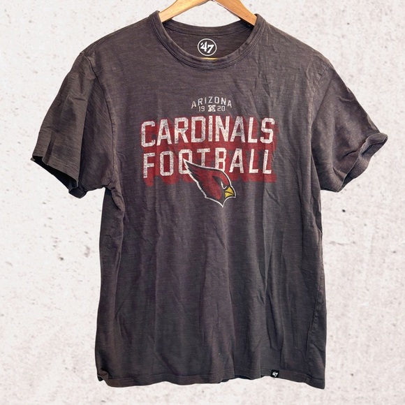 47 Brown and Gray Cardinals Football Tee - Picture 1 of 3